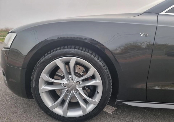 Audi S5 cena 64000 przebieg: 195000, rok produkcji 2009 z Szepietowo małe 352